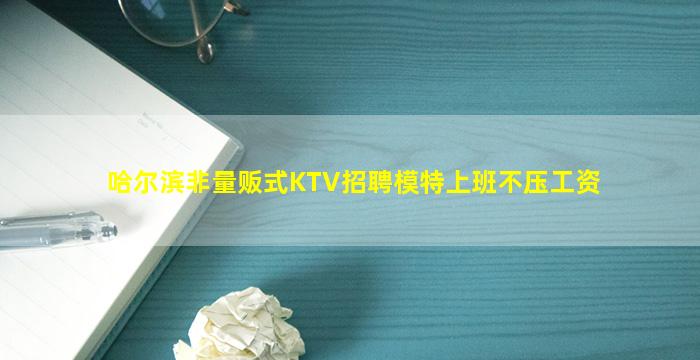 哈尔滨非量贩式KTV招聘模特上班不压工资